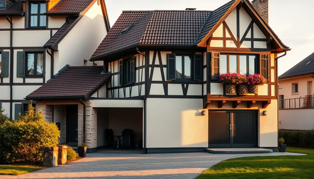 Maison individuelle en Alsace, illustrant le type de logement adapté au chauffe-eau thermodynamique