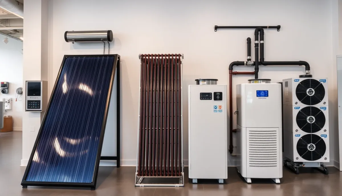Comparatif de trois systèmes de chauffage de l'eau : solaire, thermodynamique et PAC
